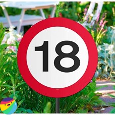 Znak na palici za 18 let